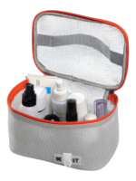 Vanity toilette maquillage en maille semi transparent pour femme sac de transport pour produits de beauté et accessoires